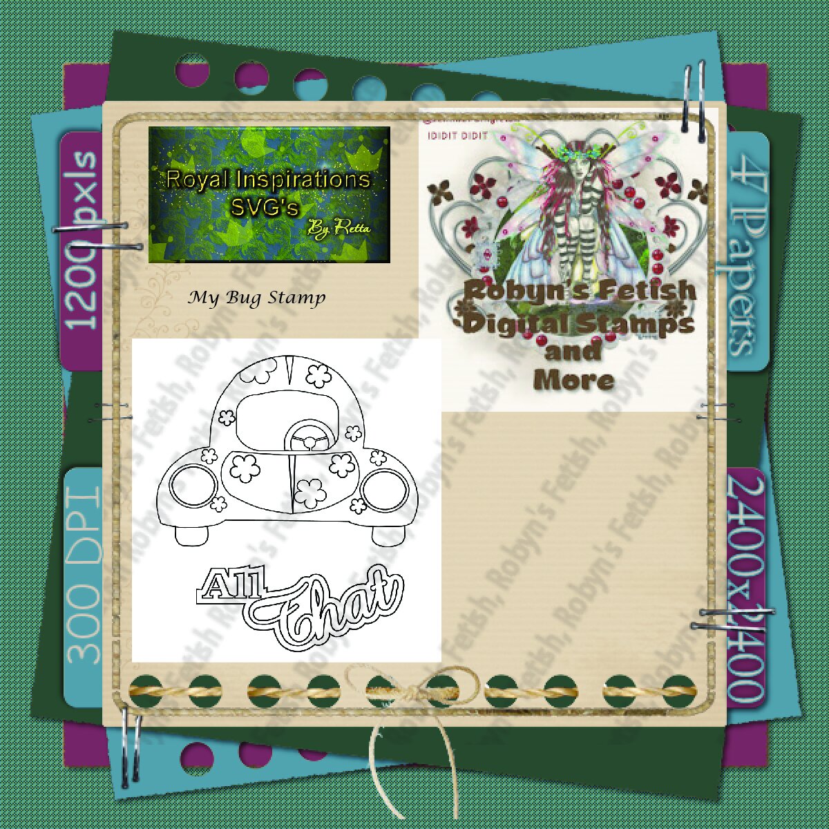 my bug stamp