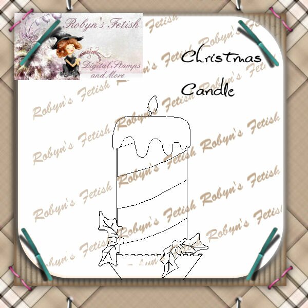 Christmas candle