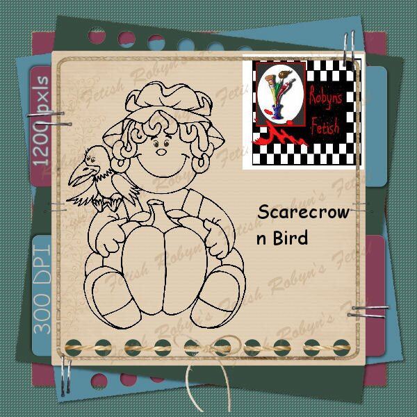 scarecrow n bird