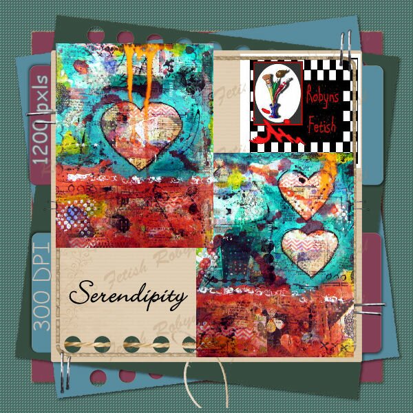 Serendipity Art Journaling Pages - Click Image to Close