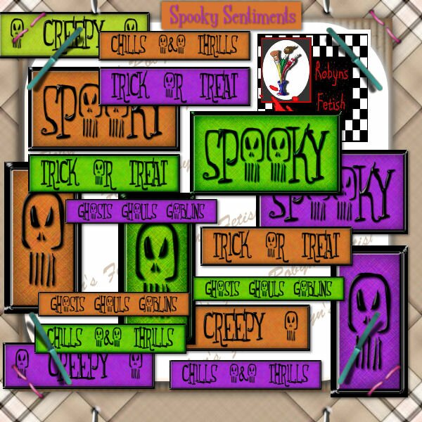 spooky sentiments